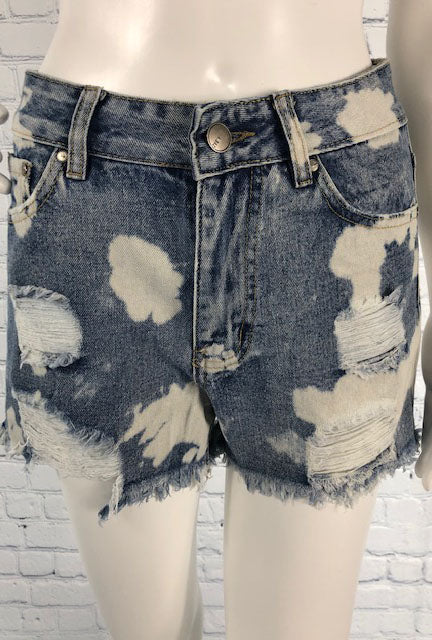 Bottoms for $28, bleached, bleached jean shorts, bleached shorts, jean, shorts, summer, summer 2020, summer bleached shorts, women, women clothing, womens clothes, womens clothing